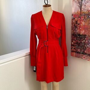 PINKO Dress in Red Size 4 US